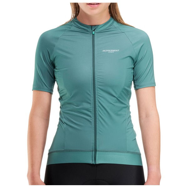 Radtrikots kurzar PEPPERMINT Classic Jersey Damen (Gr S |türkis)