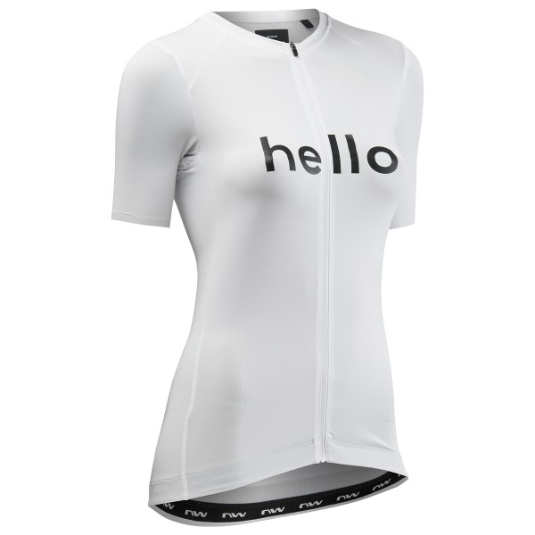 Northwave Blade Hello Goodbye Jersey Short Sleeve Radtrikot Damen (Gr S |grau)