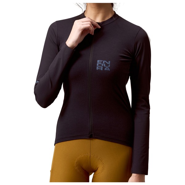 Endura AllTrack Ride L/S Jersey Radtrikot Damen (Gr M |schwarz)