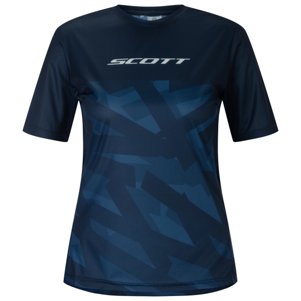 Scott - Women's Tee Vertic Lt S/S - Velotrikot Gr XS blau
