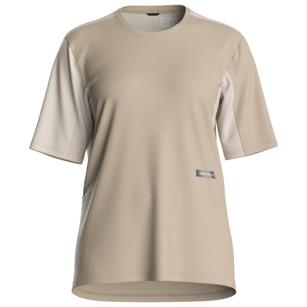 Radtrikots kurzar Ortovox Sequence Free Jersey T-Shirt Damen (Gr S |beige)