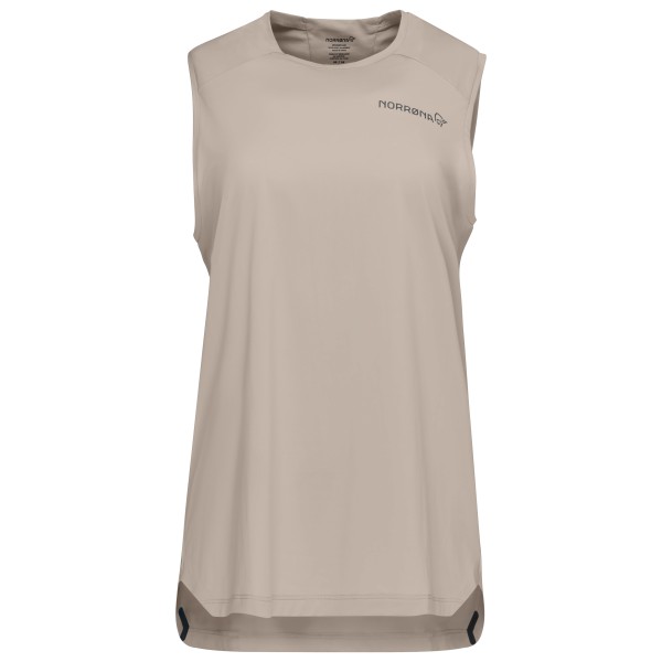 Radtrikots kurzar Norrøna Fjørå Equaliser Sleeveless Damen (Gr XS |grau)