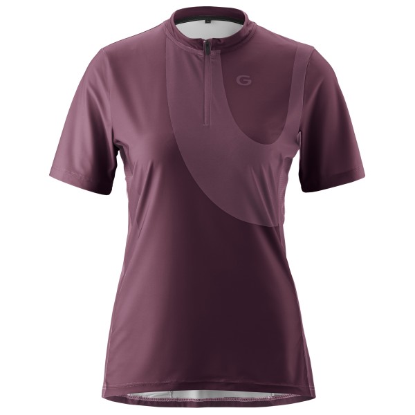 Radtrikots kurzar Gonso Adventure Jersey Halfzip Damen (Gr 36 |lila)
