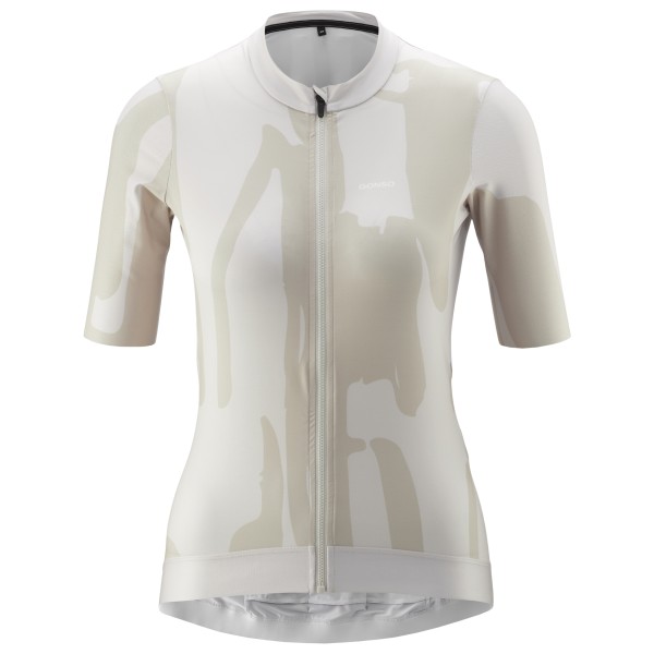 Gonso Road Jersey Print Radtrikot Damen (Gr 46 |grau)
