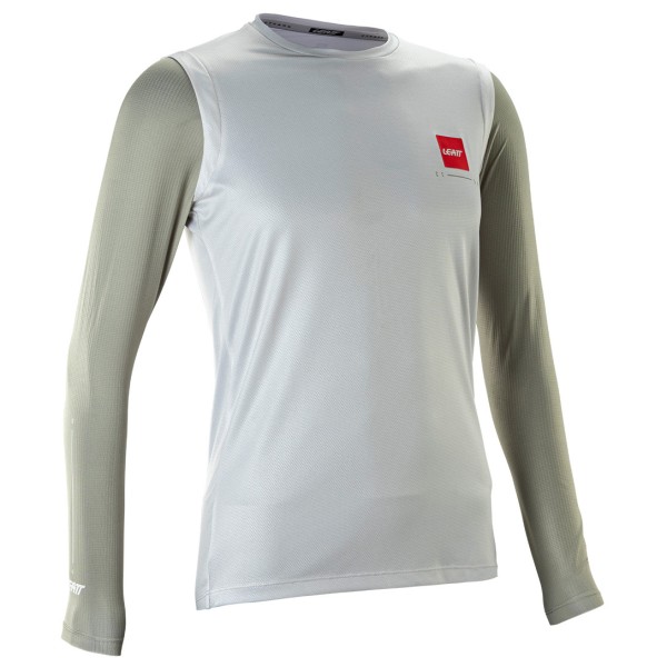 Leatt MTB Gravity 20 L/S Jersey Radtrikot Damen (Gr L |grau)