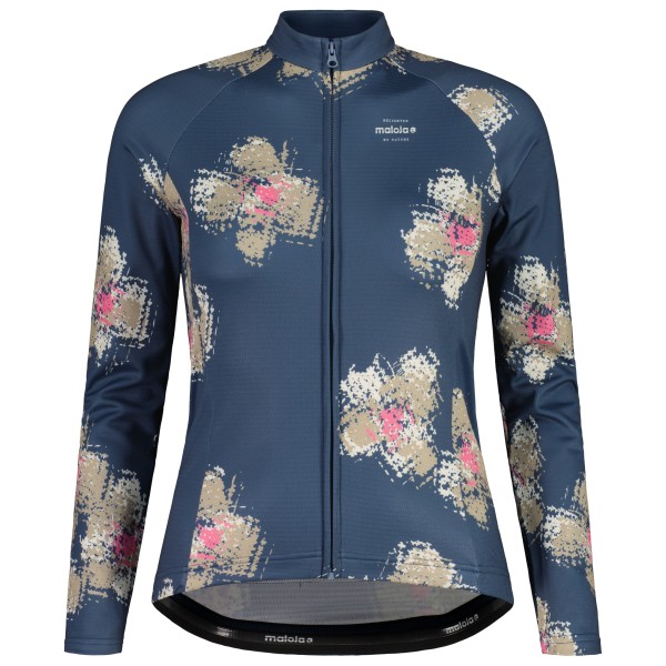 Radtrikots langar Maloja SundaM. 1/1 Damen (Gr L |blau)