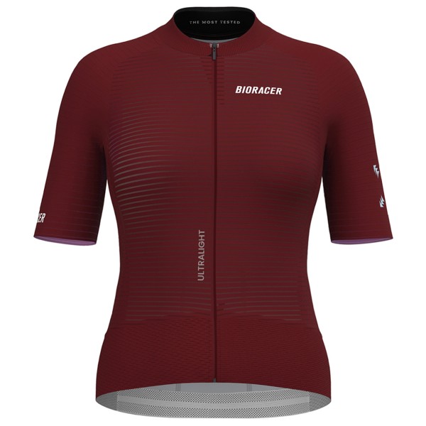 Bioracer Epic Ultralight Jersey Elevate Radtrikot Damen (Gr M |rot)