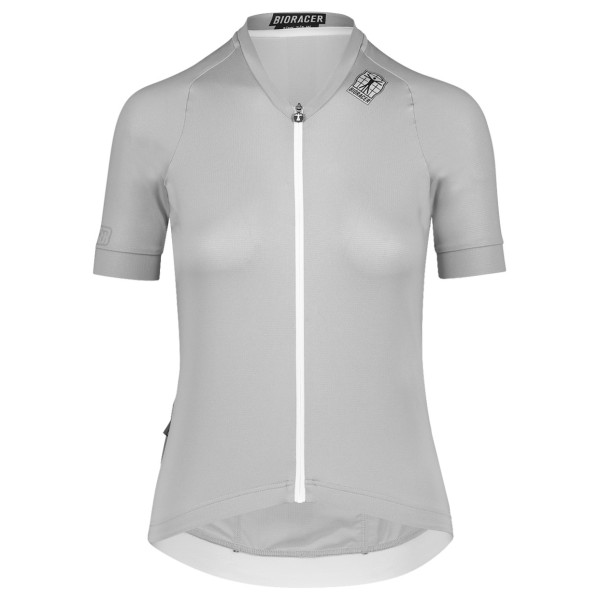 Bioracer Icon Metalix Jersey Radtrikot Damen (Gr L |grau)
