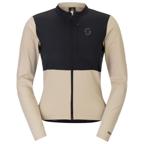Scott - Women's Jersey Endurance Warm L/S - Velotrikot Gr M beige