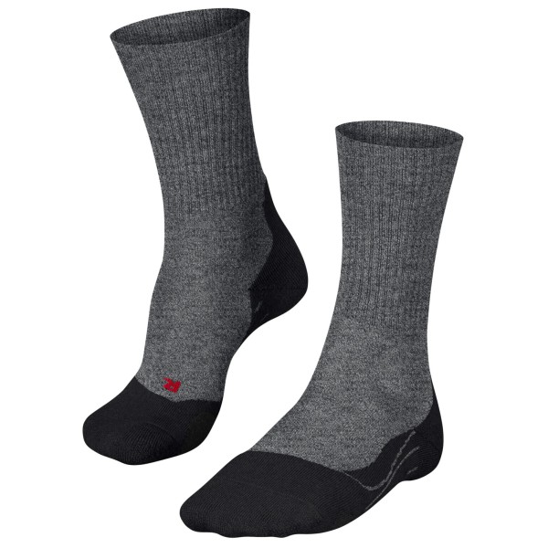 Falke Women’s TK2 Wool Wandelsokken Grijs