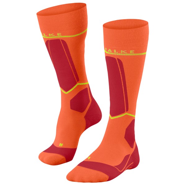 Falke - SK Energy - Kompressionssocken Gr 39-42 - W3: Calf 36-40 cm rot