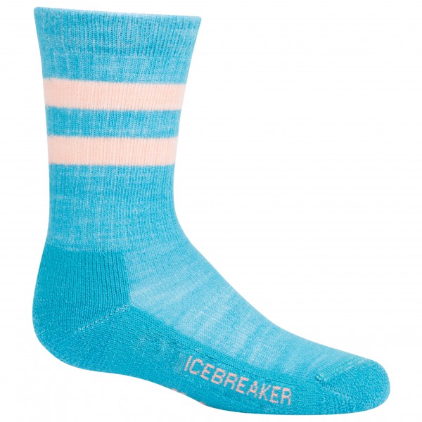 Image of Icebreaker - Kid"s Hike Light Crew - Wandersocken Gr L;M;S;XL;XXL orange;rot'