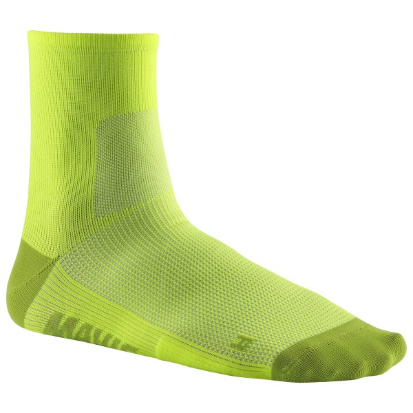Image of Mavic - Essential Mid Sock - Velosocken Gr 39-42;43-46 grau;oliv;schwarz bei Bergfreunde.ch - der Outdoor Shop