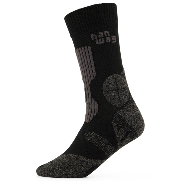 Image of Hanwag - Hanwag Trek Socke - Wandersocken Gr 36-38;39-41;42-44;45-47 grau/schwarz;schwarz bei Bergfreunde.ch - der Outdoor Shop