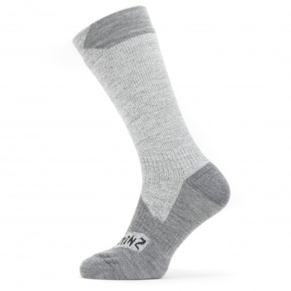 Image of Sealskinz - Waterproof All Weather Mid Length Sock - Velosocken Gr L;M;S;XL grau;grau/blau bei Bergfreunde.ch - der Outdoor Shop