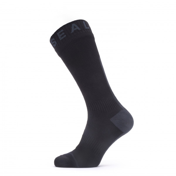 Image of Sealskinz - Waterproof All Weather Mid Sock with Hydrostop - Velosocken Gr L;M;S;XL grau;schwarz bei Bergfreunde.ch - der Outdoor Shop