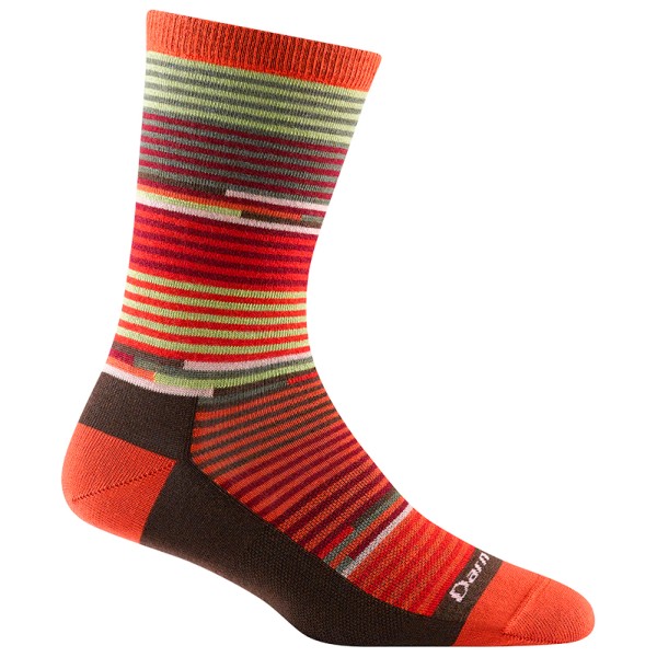 Image of Darn Tough - Women"s Pixie Crew Lightweight - Multifunktionssocken Gr M rot'