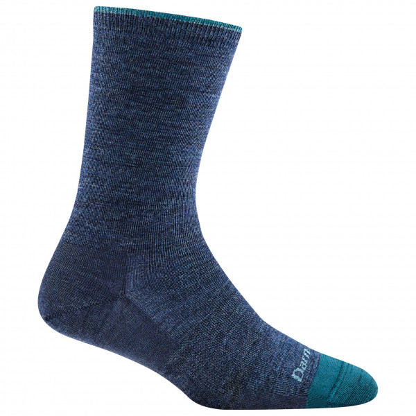 Image of Darn Tough - Women's Solid Basic Crew Lightweight - Multifunktionssocken Gr S blau bei Bergfreunde.ch - der Outdoor Shop