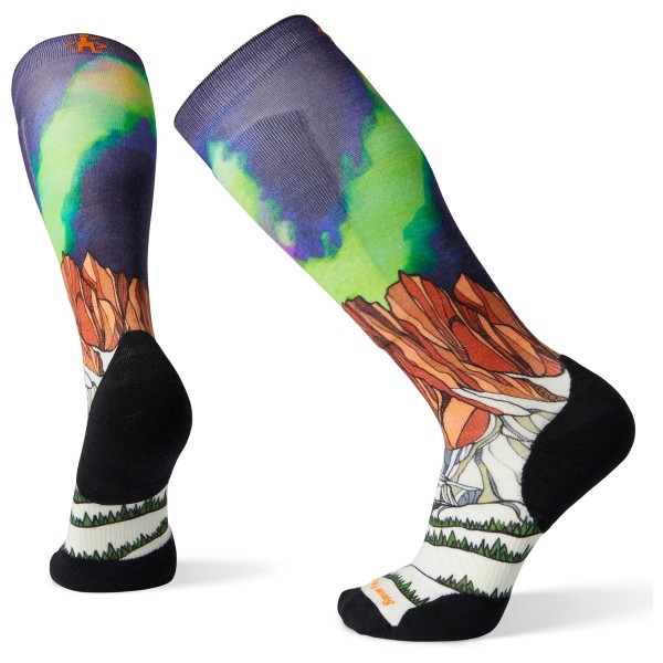 Image of Smartwool - PhD Ski Light Elite Homechetler Print - Skisocken Gr M bunt bei Bergfreunde.ch - der Outdoor Shop