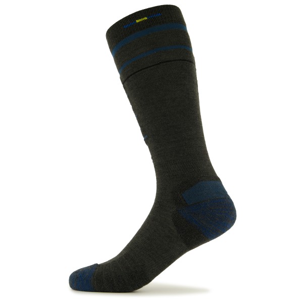 Stoic Merino Ski Sock Skisocken (Gr 36-38 |schwarz)