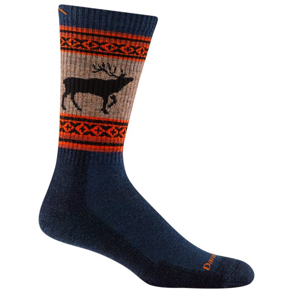 Image of Darn Tough - Vangrizzle Boot Midweight with Cushion - Wandersocken Gr L blau