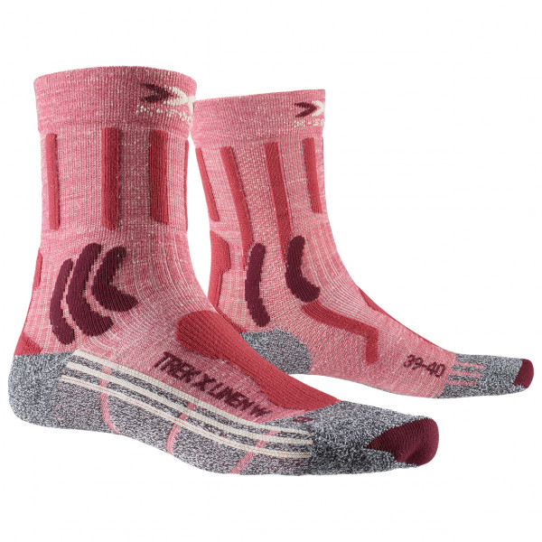 Image of X-Socks - Women's Trek X Linen - Wandersocken Gr 35/36 rosa bei Bergfreunde.ch - der Outdoor Shop