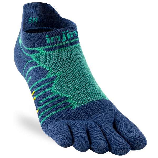 Laufsocken Injinji Run Technical No Show (Gr 44,5-47 |blau)