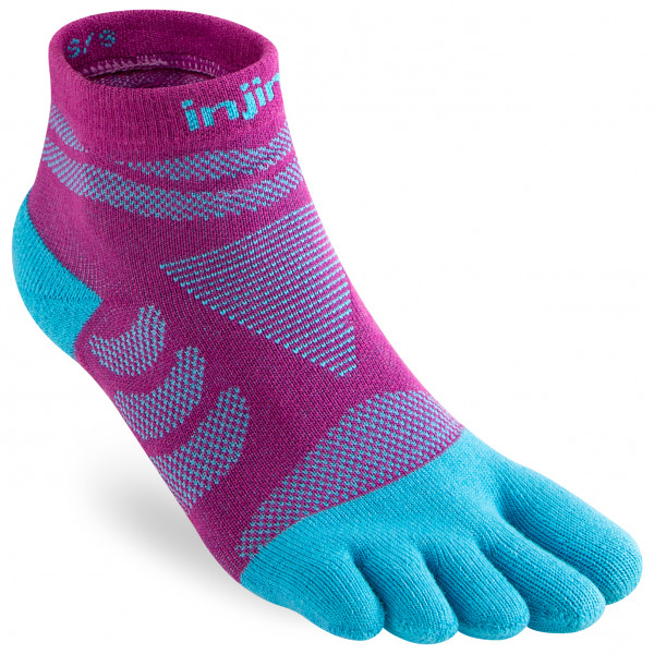 Image of Injinji - Women"s Run Technical Mini-Crew - Laufsocken Gr M/L;XS/S grau'