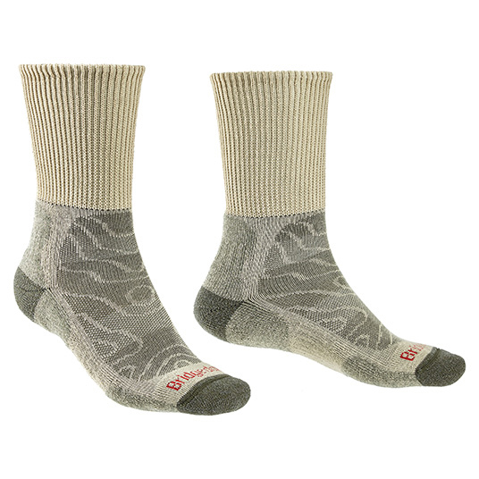 Image of Bridgedale - Hike Lightweight Merino Comfort - Wandersocken Gr L;M;S grau bei Bergfreunde.ch - der Outdoor Shop