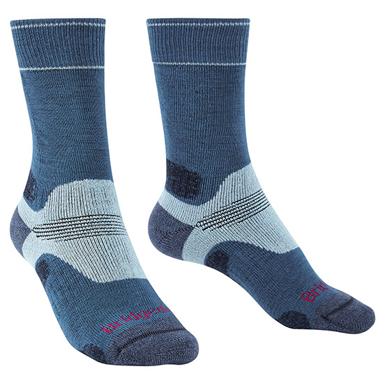 Image of Bridgedale - Women's Hike Midweight Merino Performance - Wandersocken Gr L blau bei Bergfreunde.ch - der Outdoor Shop