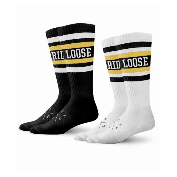 Image of Loose Riders - Tecnical Socks Cotton - Velosocken Gr One Size grau;grau/schwarz;weiß bei Bergfreunde.ch - der Outdoor Shop