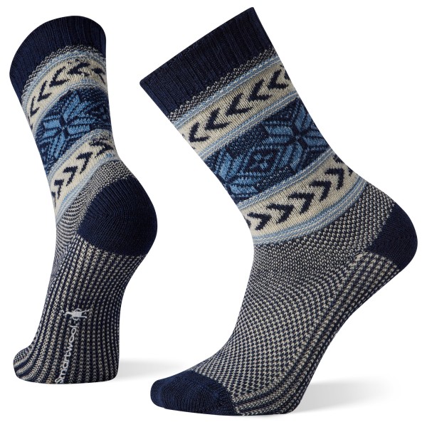 Image of Smartwool - Everyday Snowflake Pattern Crew - Multifunktionssocken Gr M grau/blau bei Bergfreunde.ch - der Outdoor Shop
