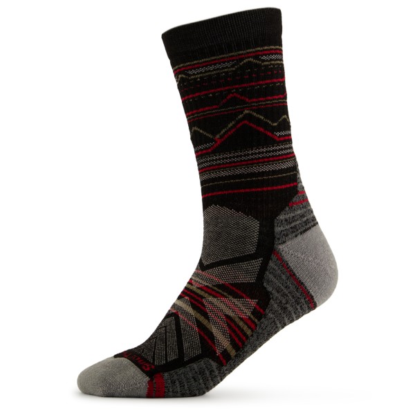 Image of Smartwool - Performance Hike Light Cushion Mountain Range Pattern Crew - Wandersocken Gr L;M;XL schwarz bei Bergfreunde.ch - der Outdoor Shop
