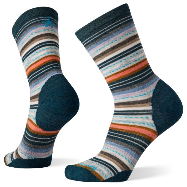 Image of Smartwool - Women's Everyday Margarita Crew - Multifunktionssocken Gr L;M;S bunt;grau;schwarz bei Bergfreunde.ch - der Outdoor Shop