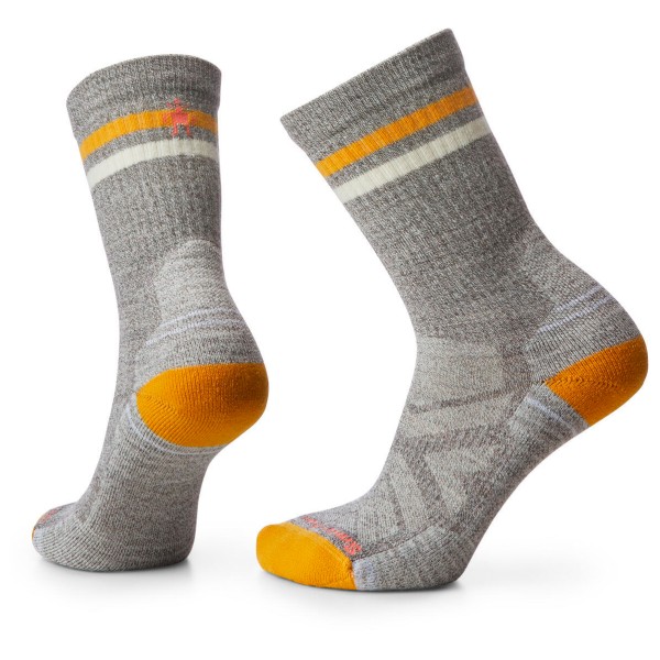 Image of Smartwool - Women"s Performance Hike Light Cushion Tube Stripe Crew - Wandersocken Gr S grau'