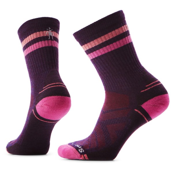 Smartwool Women’s Performance Hike Light Cushion Tube Stripe Crew Wandelsokken meerkleurig Multicolor