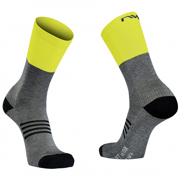 Image of Northwave - Extreme Pro High Sock - Velosocken Gr L;M;S grau;schwarz