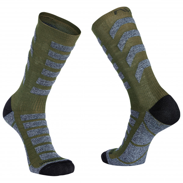 Image of Northwave - Husky Ceramic High Sock - Velosocken Gr L oliv