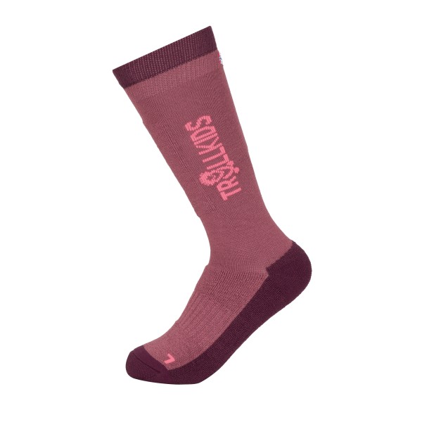 Trollkids Kid’s Ski Socks Skisokken Purper