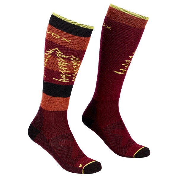 Ortovox - Women's Free Ride Long Socks - Skisocken Gr 42-44 blau