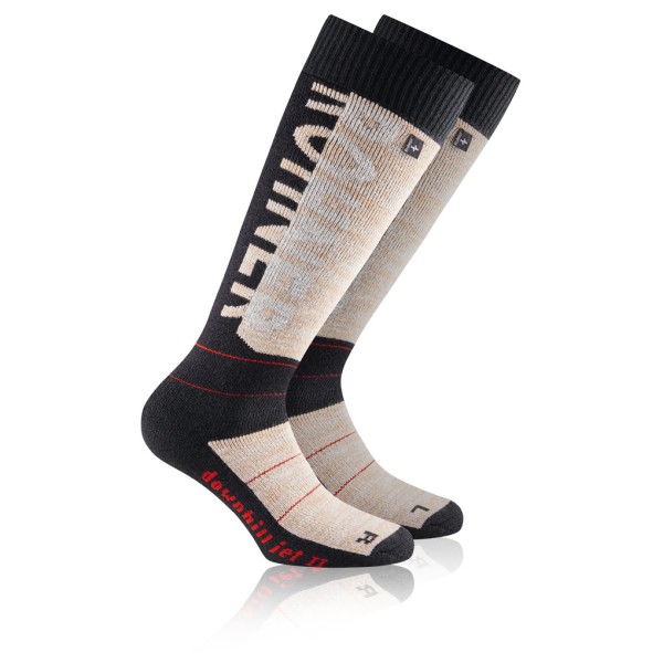 Image of Rohner - Downhill Jet - Skisocken Gr 36-38 grau