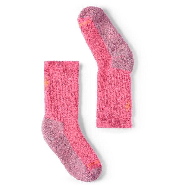 Smartwool Kid’s Hike Full Cushion Crew Multifunctionele sokken Roze