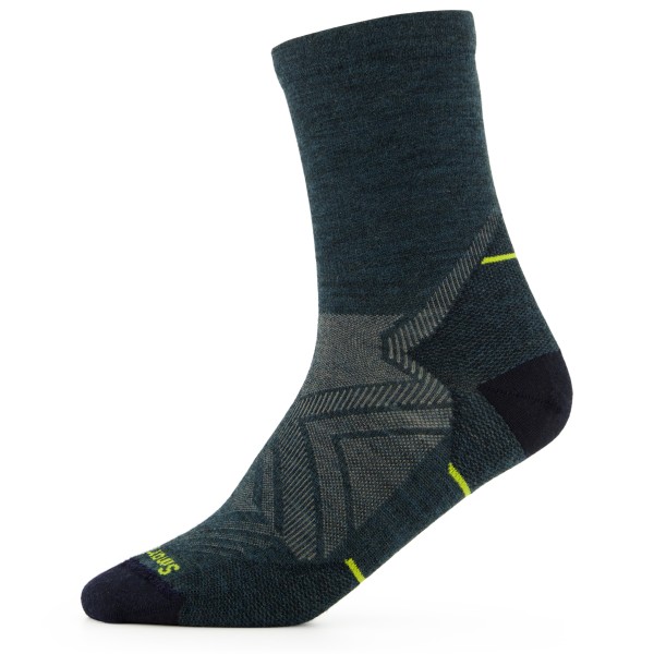 Image of Smartwool - Performance Run Zero Cushion Mid Crew - Laufsocken Gr L;M blau