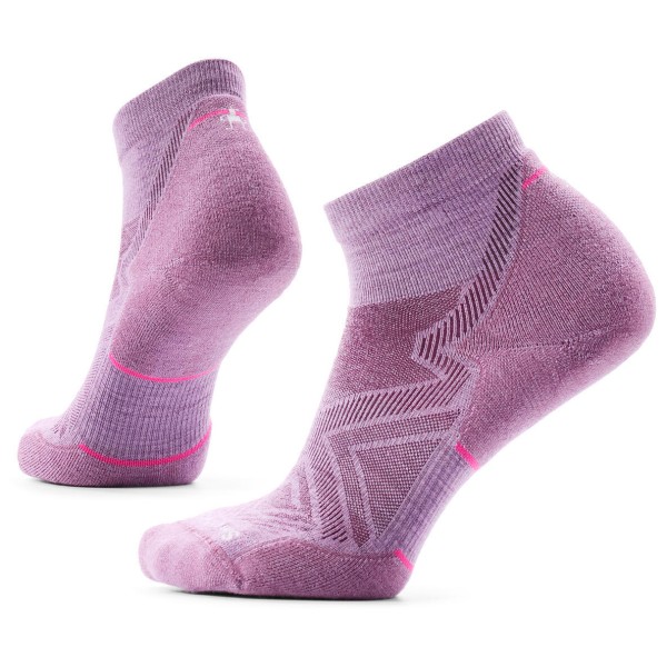 Smartwool Women’s Run Targeted Cushion Ankle Hardloopsokken /purper Roze