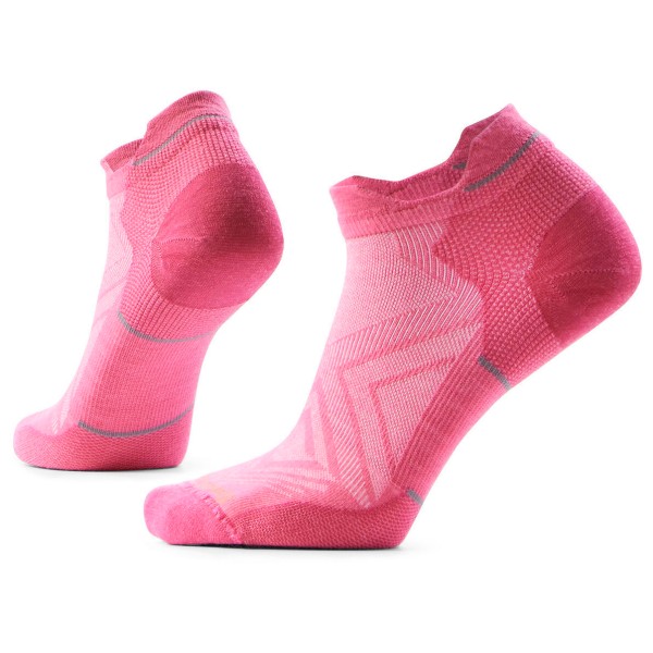 Smartwool Run Zero Cushion Low Ankle Laufsocken Damen Trailrunning (Gr 38-41 |rosa)