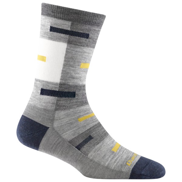 Image of Darn Tough - Women's Patchwork Crew Lightweight - Multifunktionssocken Gr S braun;grau bei Bergfreunde.ch - der Outdoor Shop