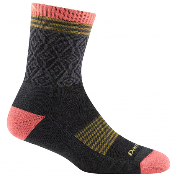 Image of Darn Tough - Women"s Sobo Micro Crew Lightweight w/ Cushion - Wandersocken Gr L;M;S braun;grau'