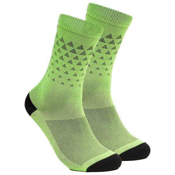 Image of Oakley - All Mountain MTB Socks - Velosocken Gr M;S grau;grün;schwarz bei Bergfreunde.ch - der Outdoor Shop