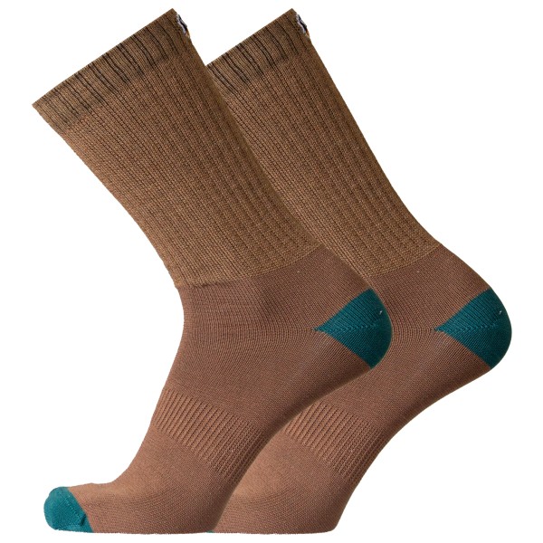 Image of UphillSport - Posio Hiking 3-Layer Merino - Wandersocken Gr 35-38 braun