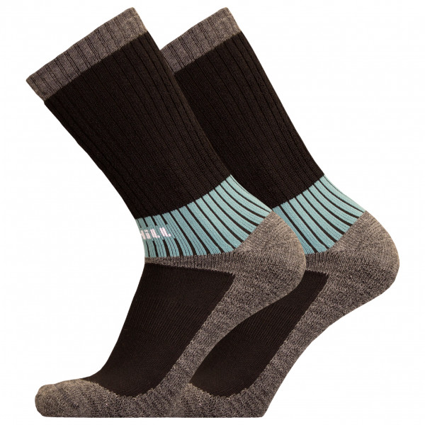 Image of UphillSport - Vaaru Trekking 4L Softech M3 w/ Merino & Bamboo - Wandersocken Gr 35-38;39-42;43-46 braun;schwarz;türkis